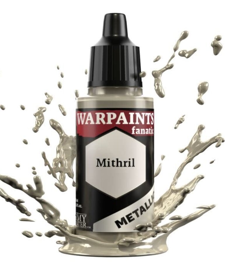 The Army Painter The Army Painter Warpaints Fanatic Metallic Mithril 18ml