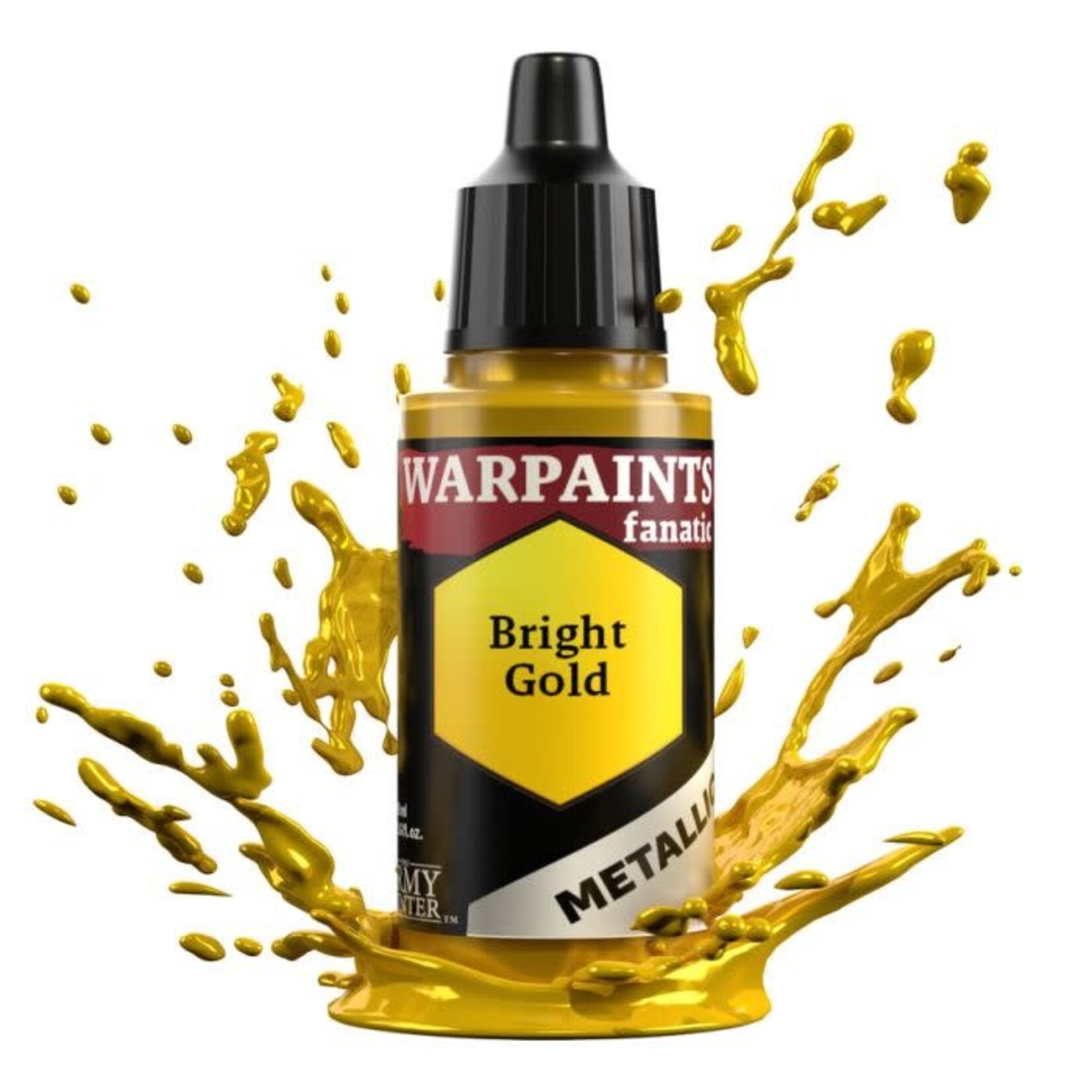 The Army Painter The Army Painter Warpaints Fanatic Metallic Bright Gold 18ml