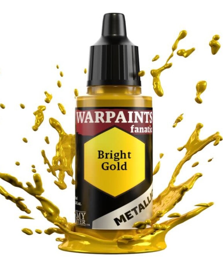 The Army Painter The Army Painter Warpaints Fanatic Metallic Bright Gold 18ml