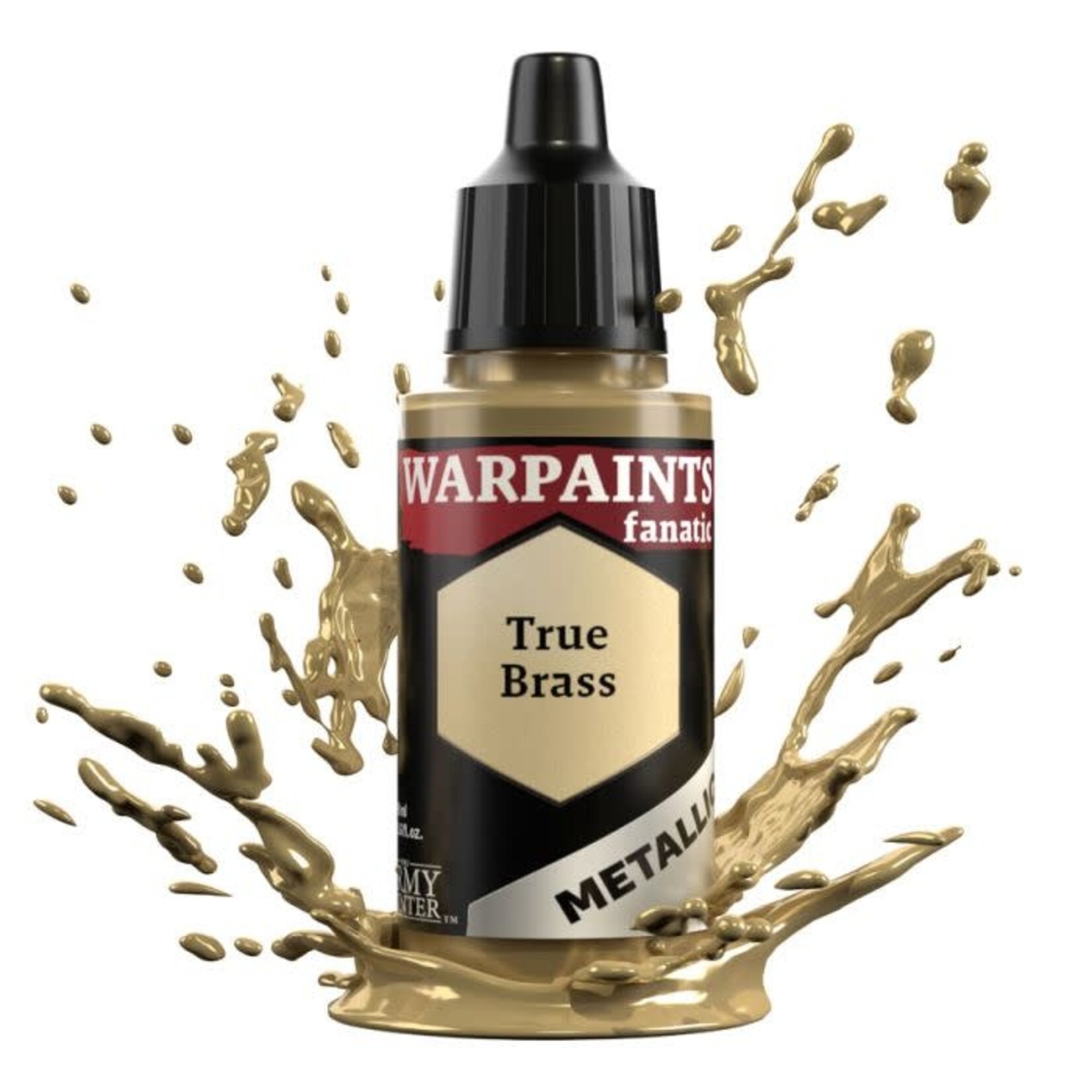 The Army Painter The Army Painter Warpaints Fanatic Metallic True Brass 18ml