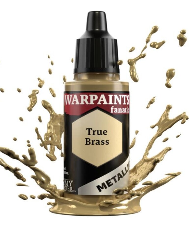 The Army Painter The Army Painter Warpaints Fanatic Metallic True Brass 18ml