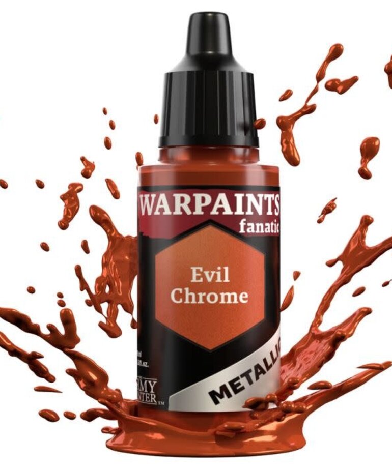 The Army Painter The Army Painter Warpaints Fanatic Metallic Evil Chrome 18ml