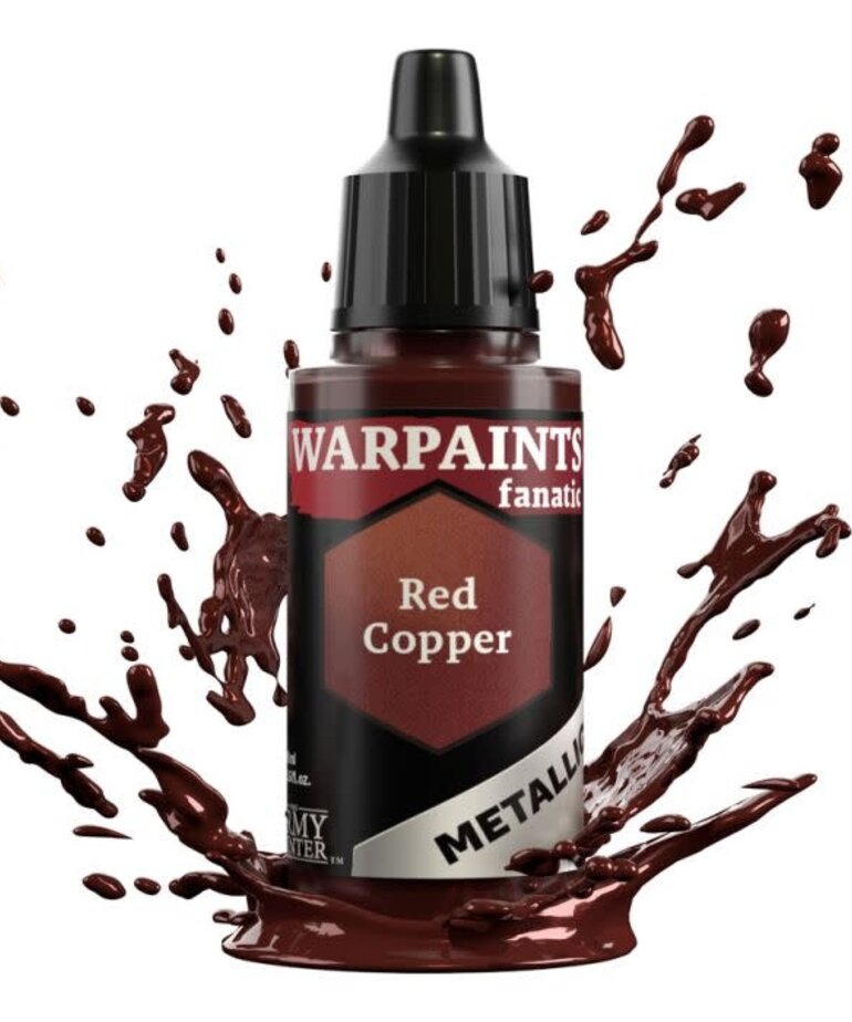 The Army Painter The Army Painter Warpaints Fanatic Metallic Red Copper 18ml