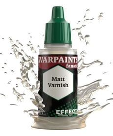 The Army Painter The Army Painter Warpaints Fanatic Effects Matt Varnish 18ml The Army Painter The Army Painter Warpaints Fanatic Effects Matt Varnish 18ml