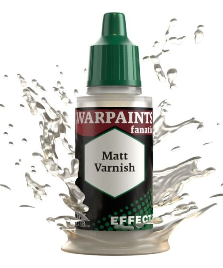 The Army Painter The Army Painter Warpaints Fanatic Effects Matt Varnish 18ml