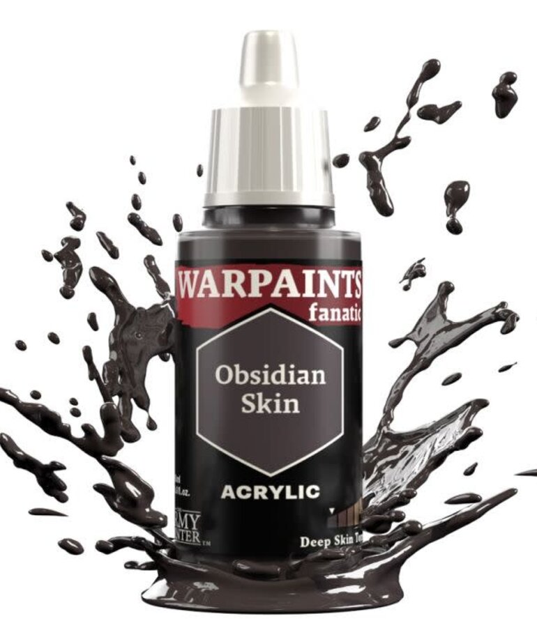 The Army Painter The Army Painter Warpaints Fanatic Obsidian Skin 18ml