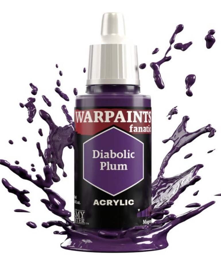 The Army Painter The Army Painter Warpaints Fanatic Diabolic Plum 18ml