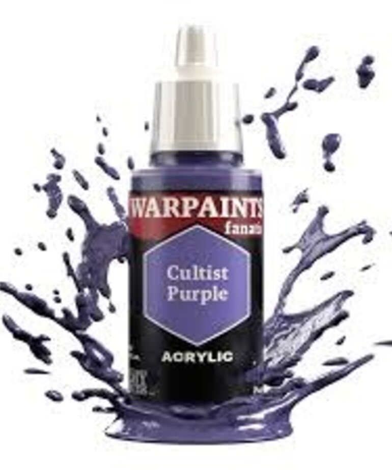 The Army Painter The Army Painter Warpaints Fanatic Cultist Purple 18ml