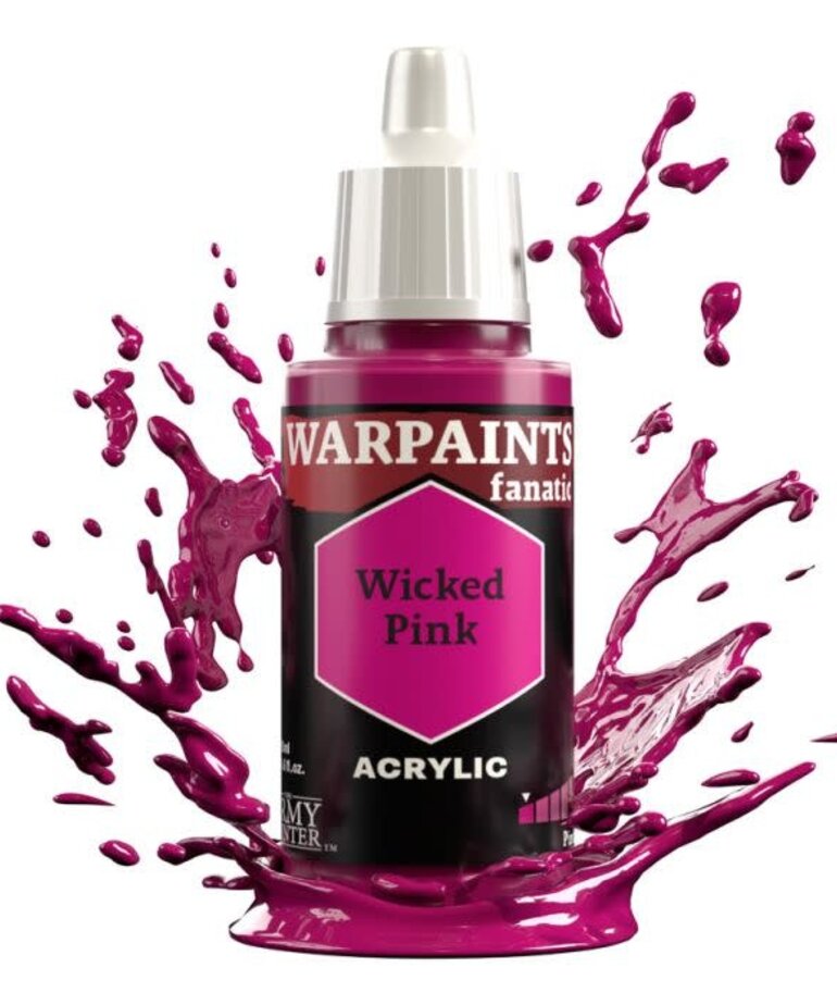 The Army Painter The Army Painter Warpaints Fanatic Wicked Pink 18ml