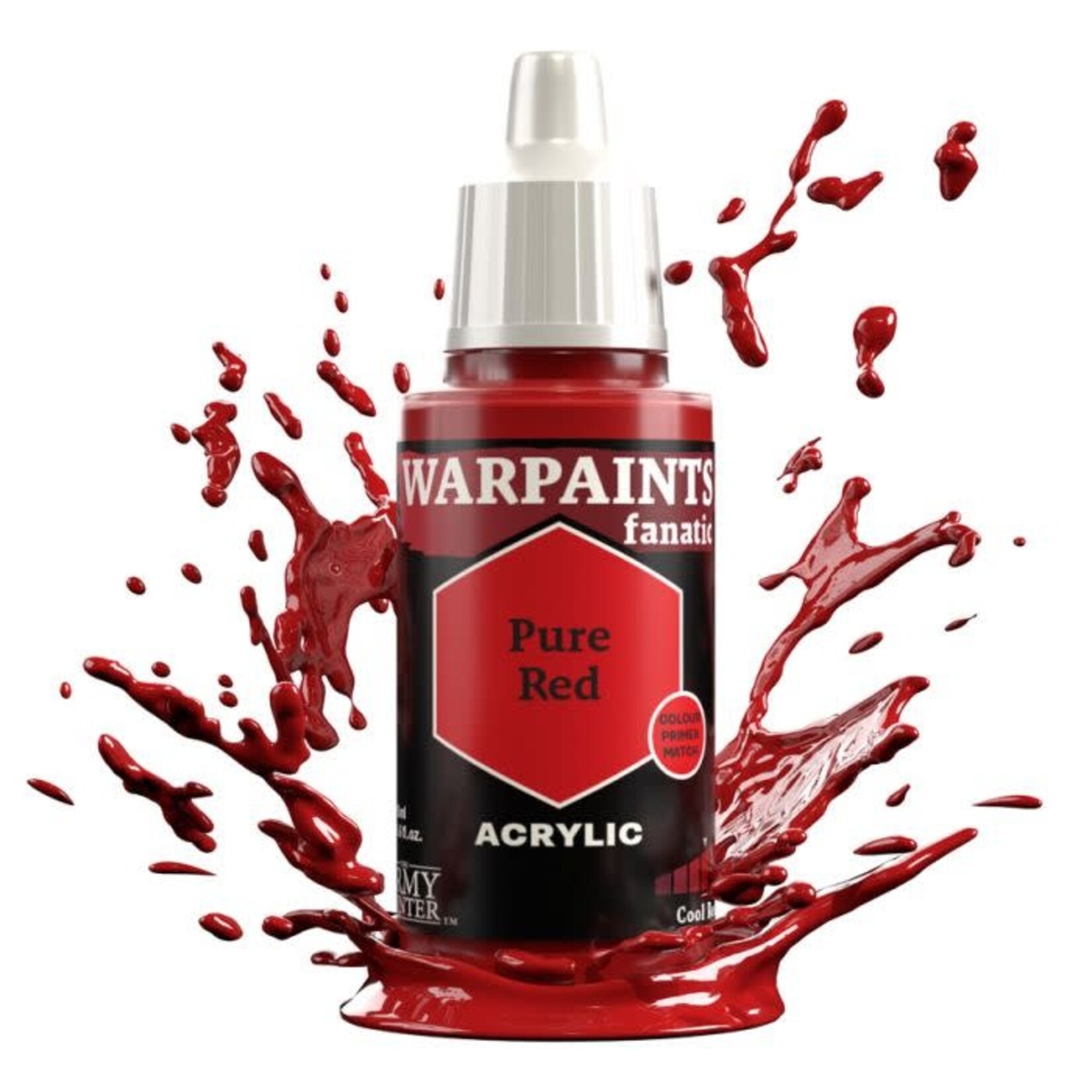 The Army Painter The Army Painter Warpaints Fanatic Pure Red 18ml