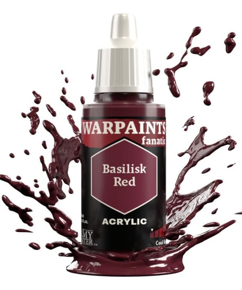 The Army Painter The Army Painter Warpaints Fanatic Basilisk Red 18ml