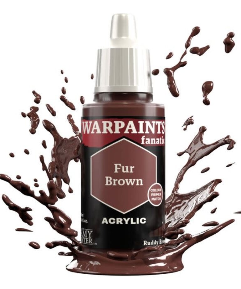 The Army Painter The Army Painter Warpaints Fanatic Fur Brown 18ml