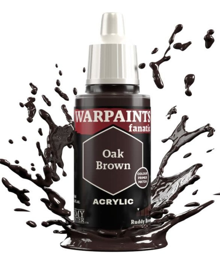 The Army Painter The Army Painter Warpaints Fanatic Oak Brown 18ml
