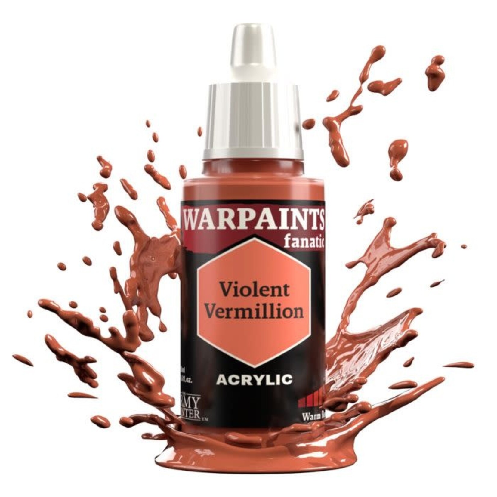 The Army Painter The Army Painter Warpaints Fanatic Violent Vermillion 18ml