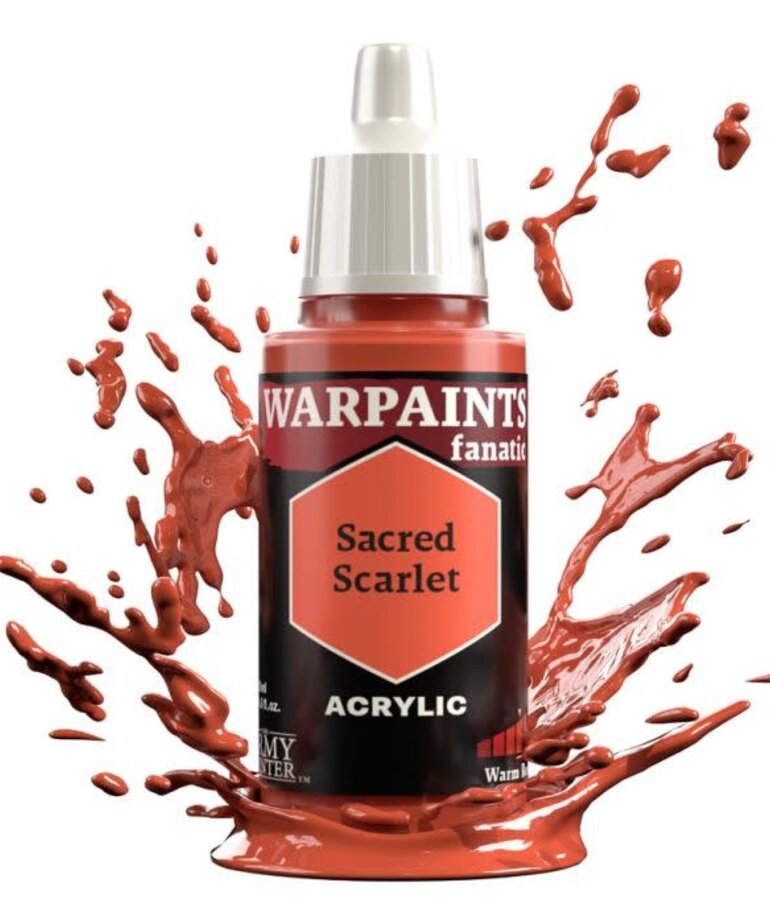 The Army Painter The Army Painter Warpaints Fanatic Sacred Scarlet 18ml