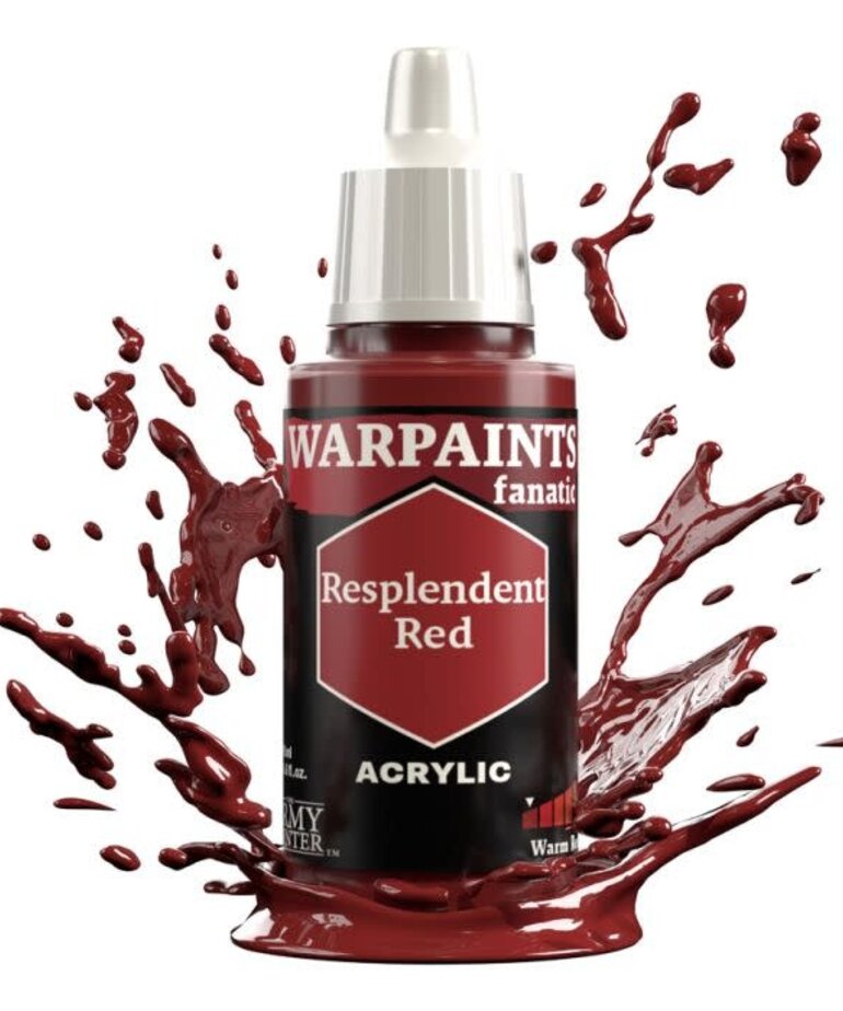 The Army Painter The Army Painter Warpaints Fanatic Resplendent Red 18ml