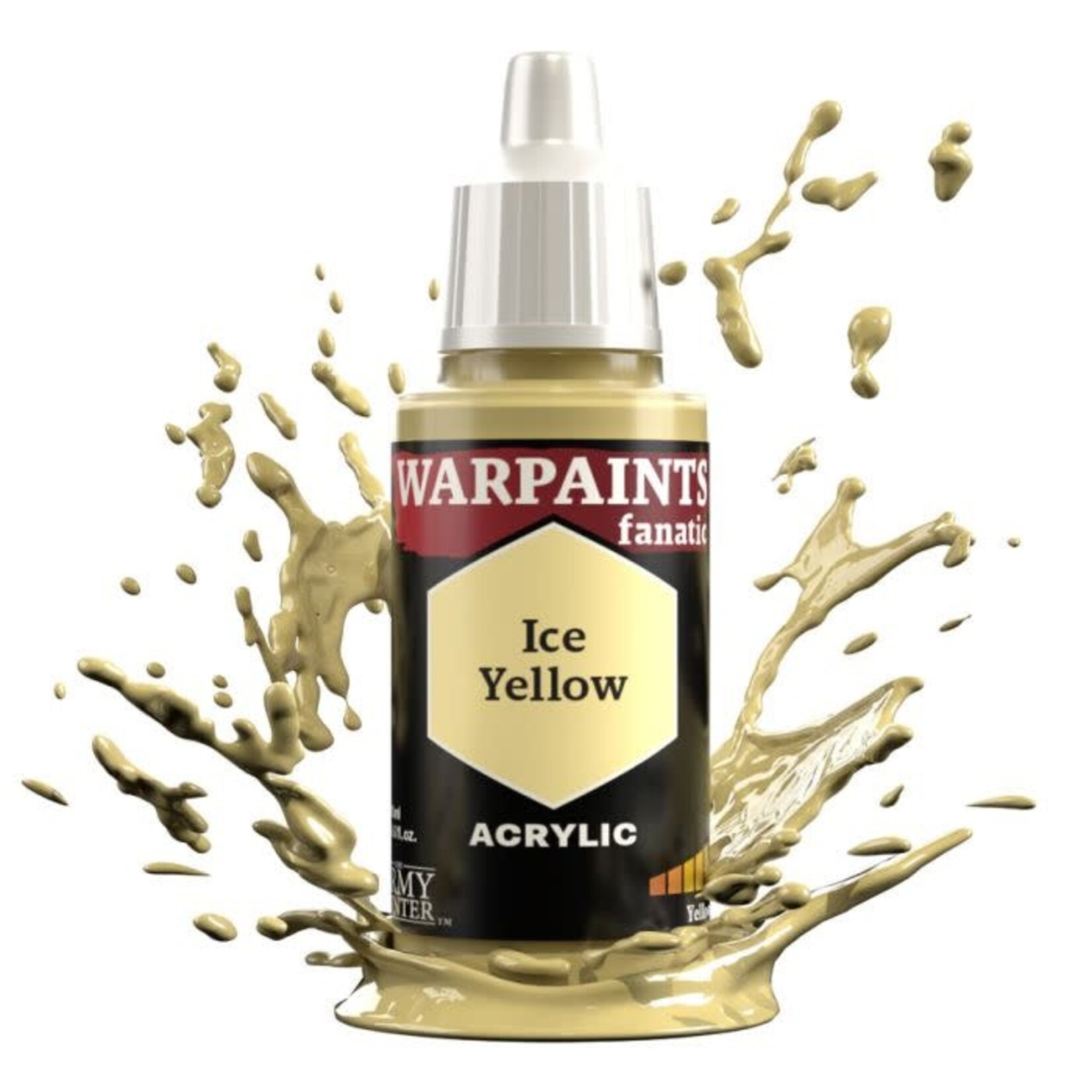 The Army Painter The Army Painter Warpaints Fanatic Ice Yellow 18ml