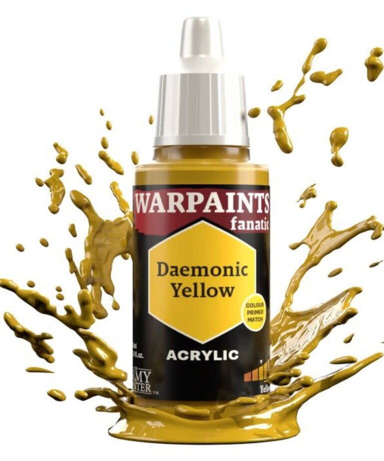 The Army Painter The Army Painter Warpaints Fanatic Daemonic Yellow 18ml