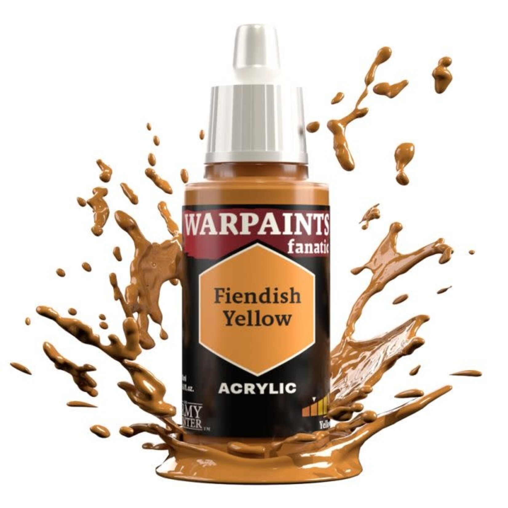 The Army Painter The Army Painter Warpaints Fanatic Fiendish Yellow 18ml