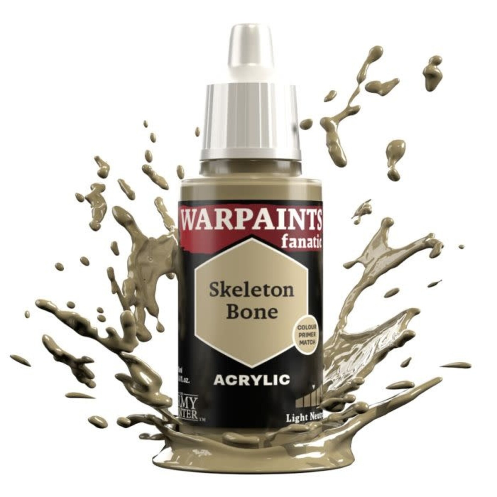 The Army Painter The Army Painter Warpaints Fanatic Skeleton Bone 18ml