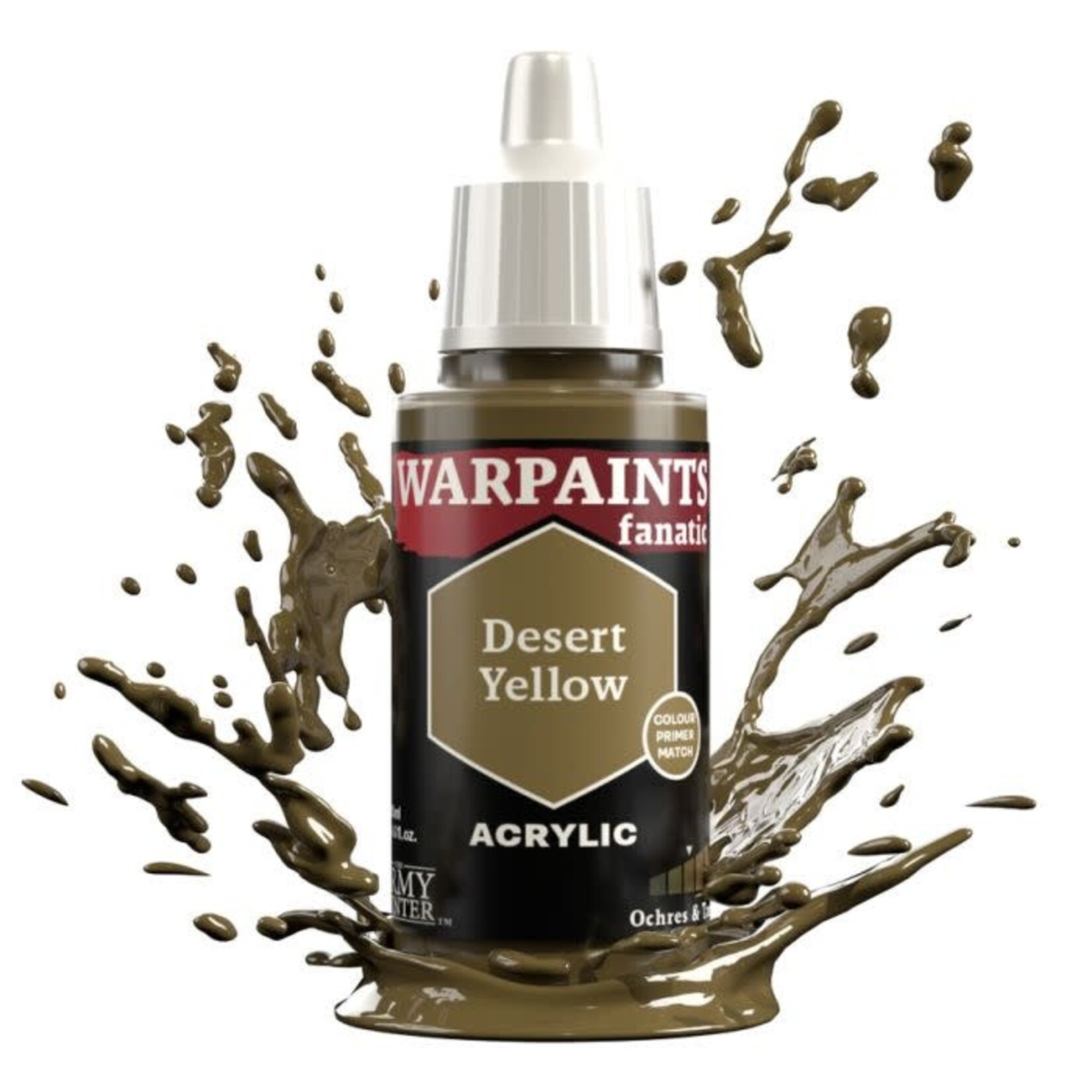 The Army Painter The Army Painter Warpaints Fanatic Desert Yellow 18ml