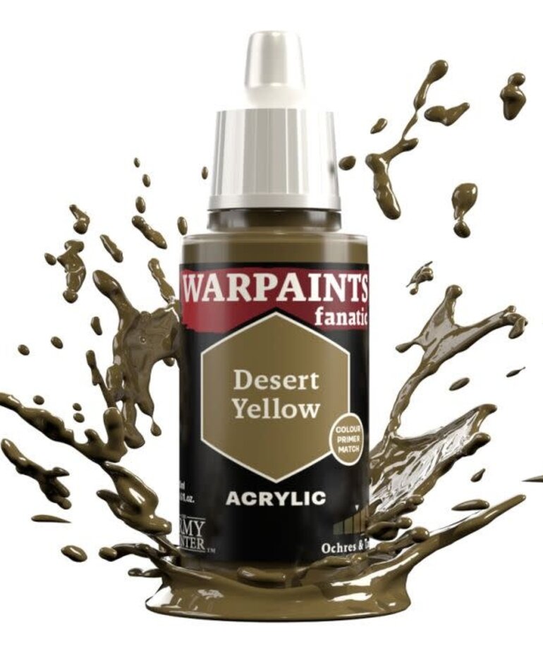 The Army Painter The Army Painter Warpaints Fanatic Desert Yellow 18ml