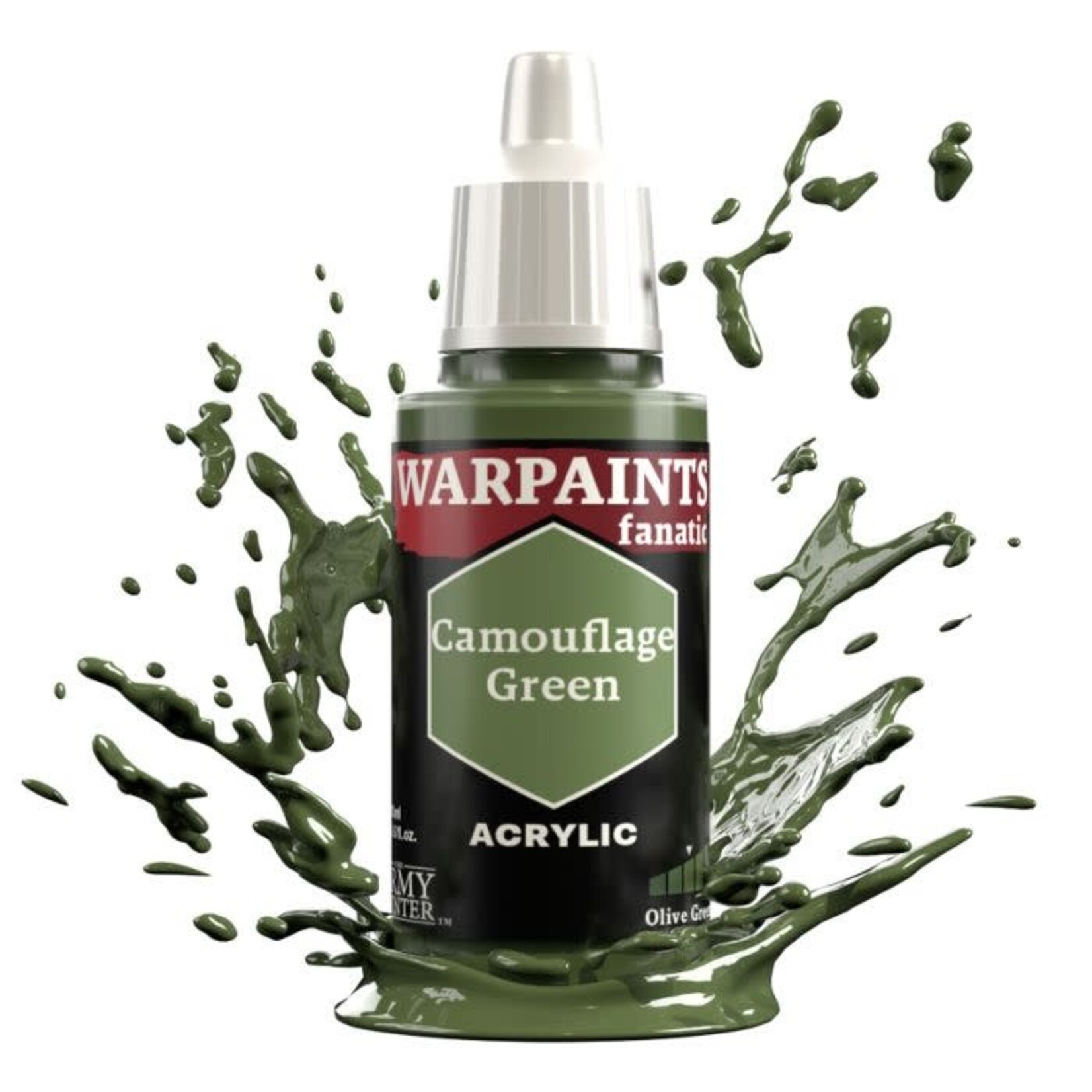 The Army Painter The Army Painter Warpaints Fanatic Camouflage Green 18ml