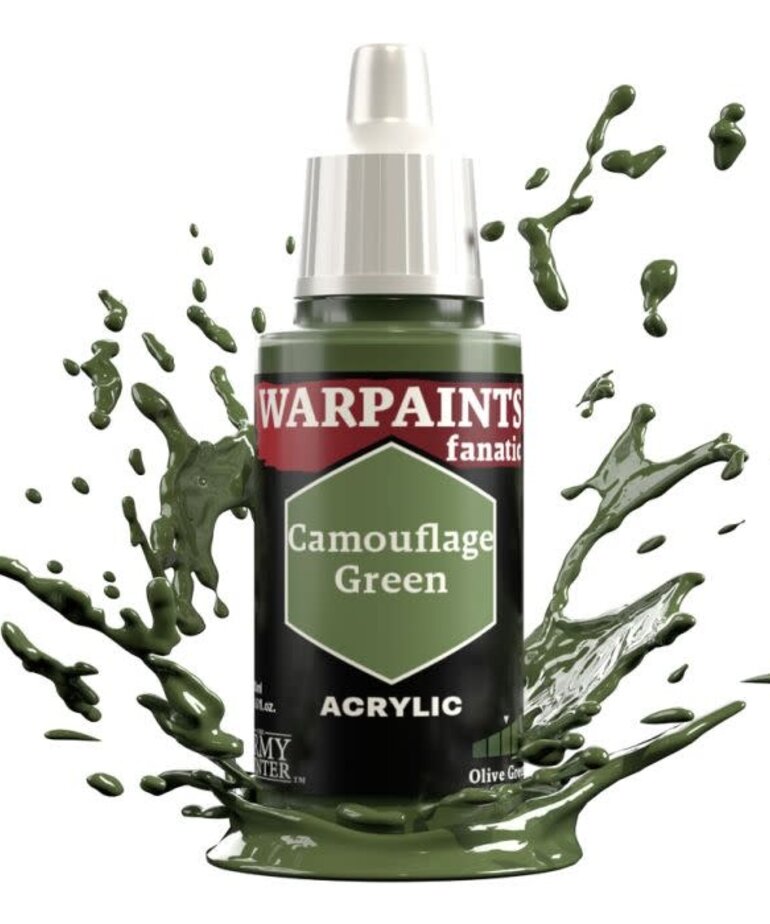 The Army Painter The Army Painter Warpaints Fanatic Camouflage Green 18ml