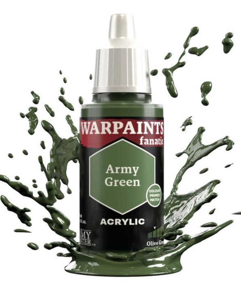 The Army Painter The Army Painter Warpaints Fanatic Army Green 18ml