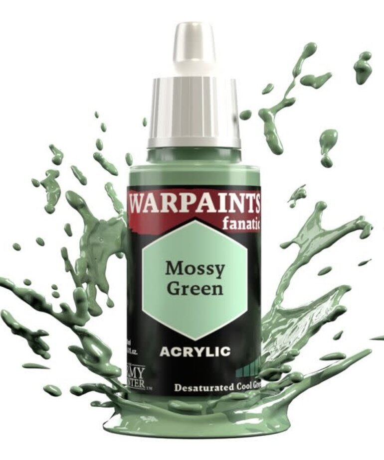 The Army Painter The Army Painter Warpaints Fanatic Mossy Green 18ml