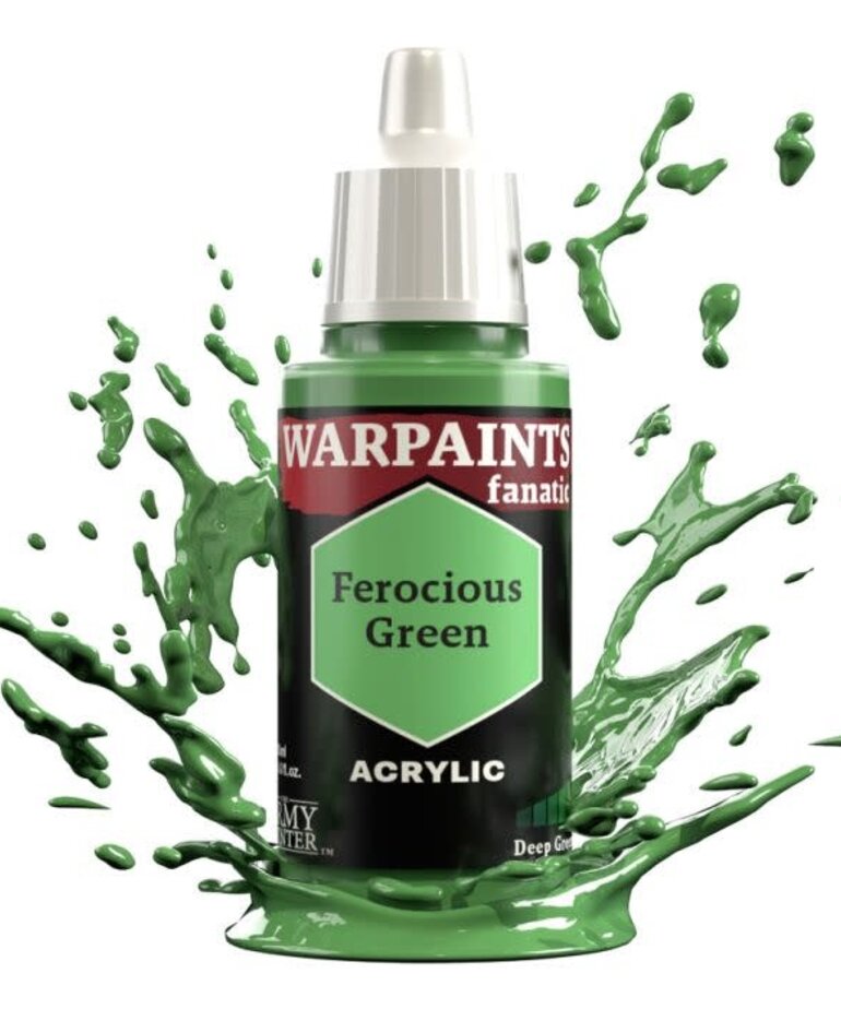 The Army Painter The Army Painter Warpaints Fanatic Ferocious Green 18ml