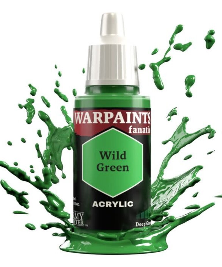 The Army Painter The Army Painter Warpaints Fanatic Wild Green 18ml