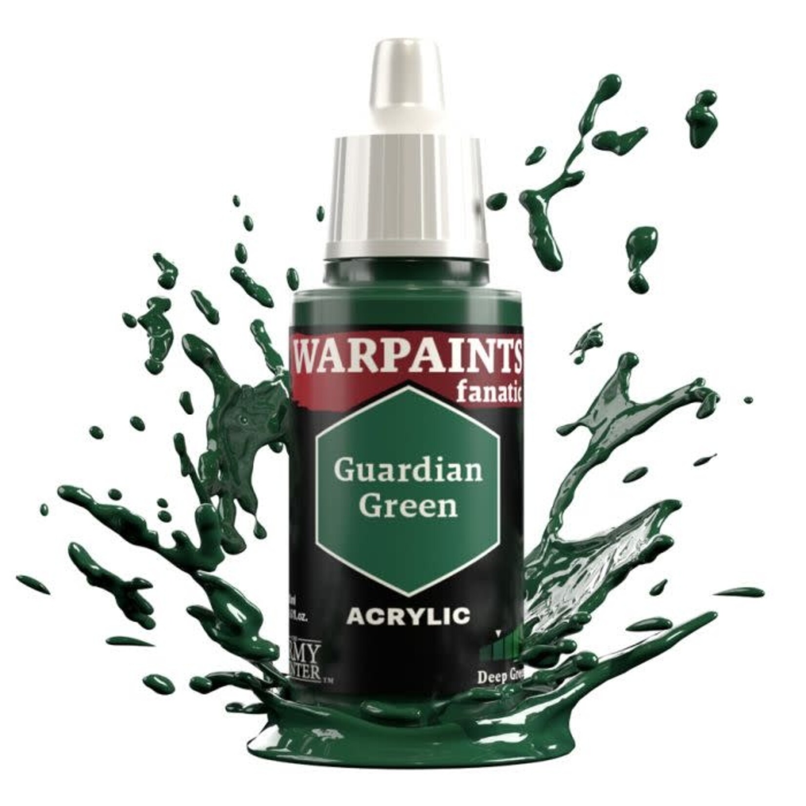 The Army Painter The Army Painter Warpaints Fanatic Guardian Green 18ml