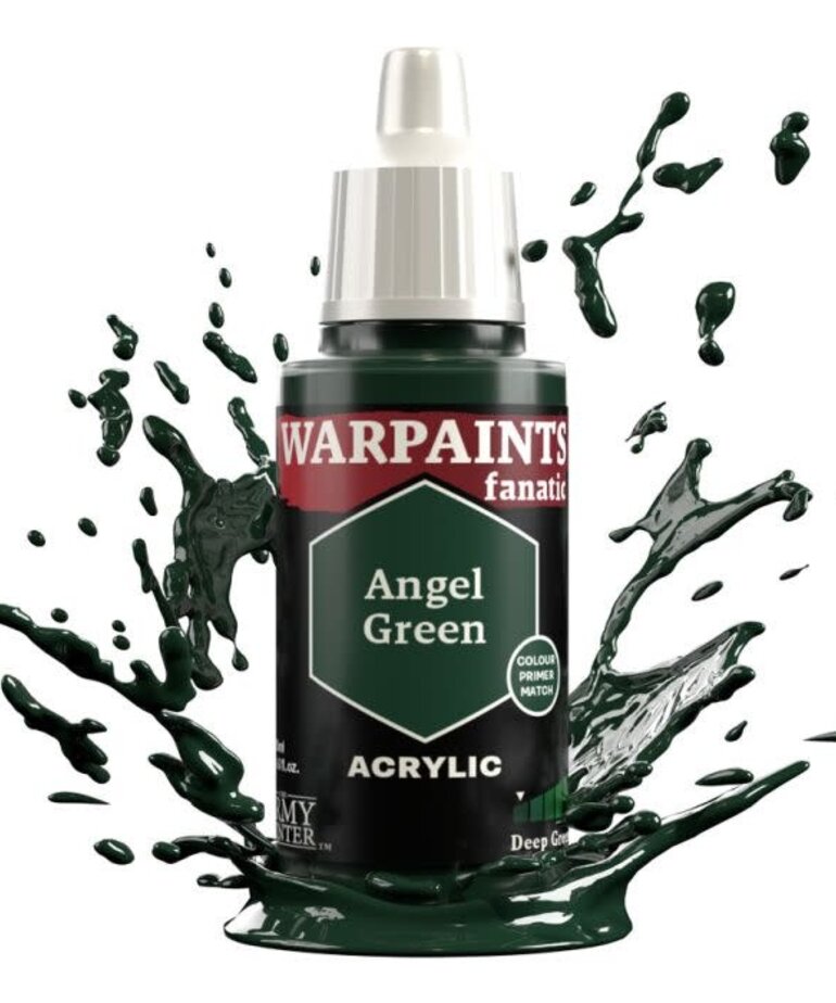 The Army Painter The Army Painter Warpaints Fanatic Angel Green 18ml