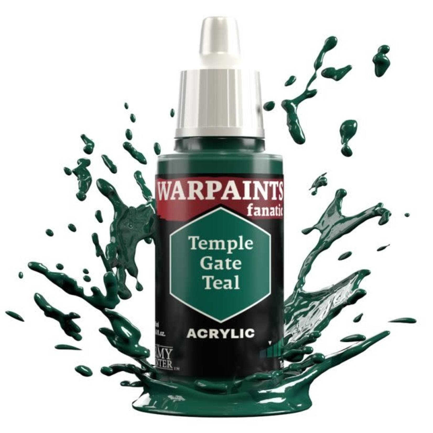 The Army Painter The Army Painter Warpaints Fanatic Temple Gate Teal 18ml