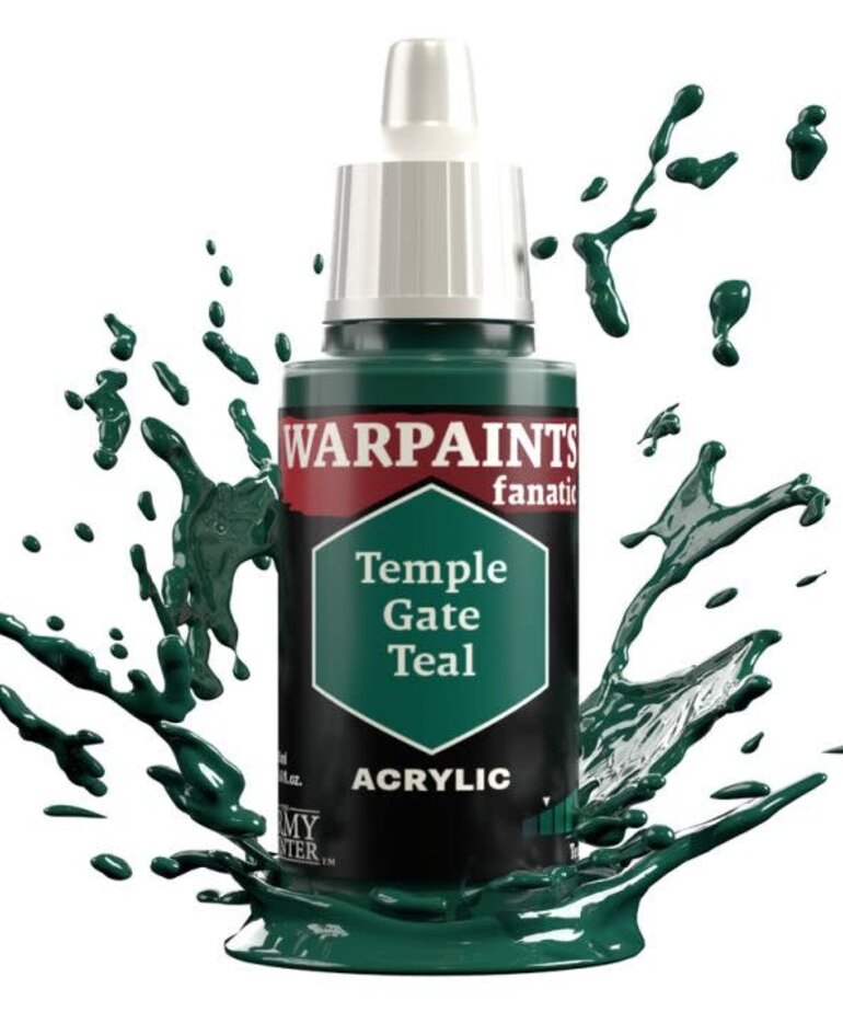 The Army Painter The Army Painter Warpaints Fanatic Temple Gate Teal 18ml