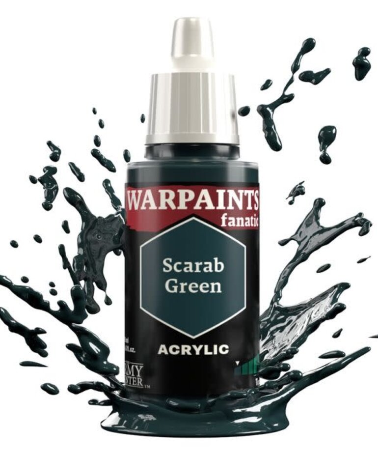 The Army Painter The Army Painter Warpaints Fanatic Scarab Green 18ml