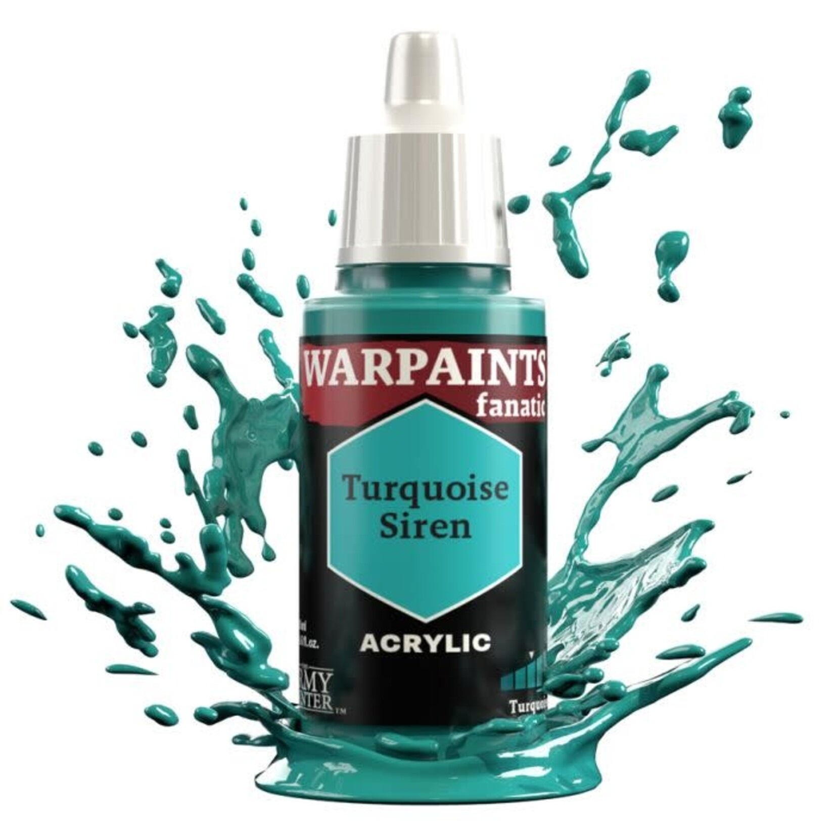 The Army Painter The Army Painter Warpaints Fanatic Fanatic Turquoise Siren 18ml