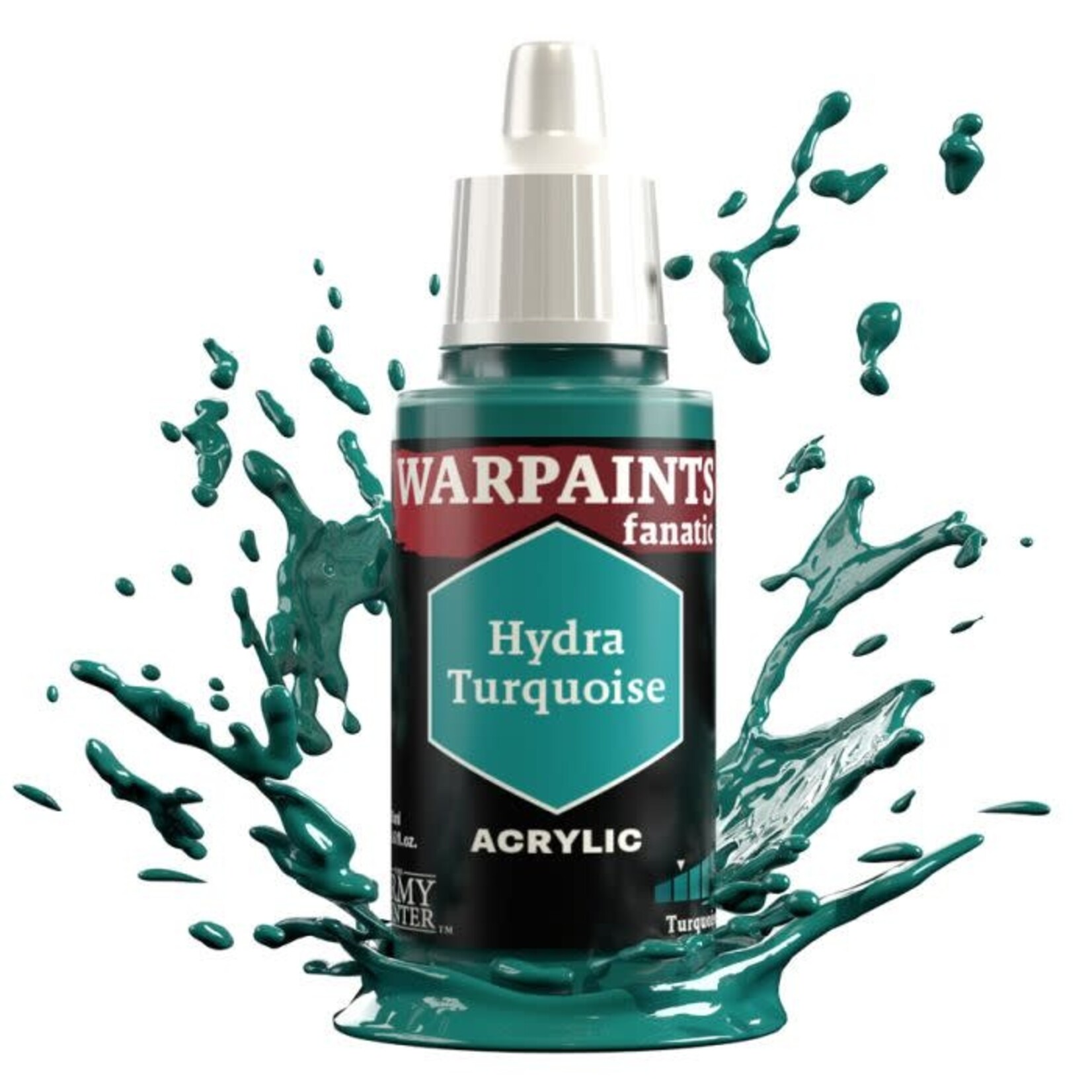 The Army Painter The Army Painter Warpaints Fanatic Fanatic Hydra Turquoise 18ml