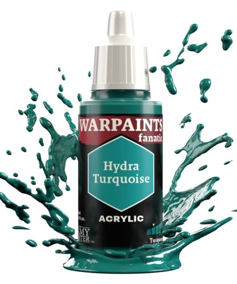 The Army Painter The Army Painter Warpaints Fanatic Fanatic Hydra Turquoise 18ml