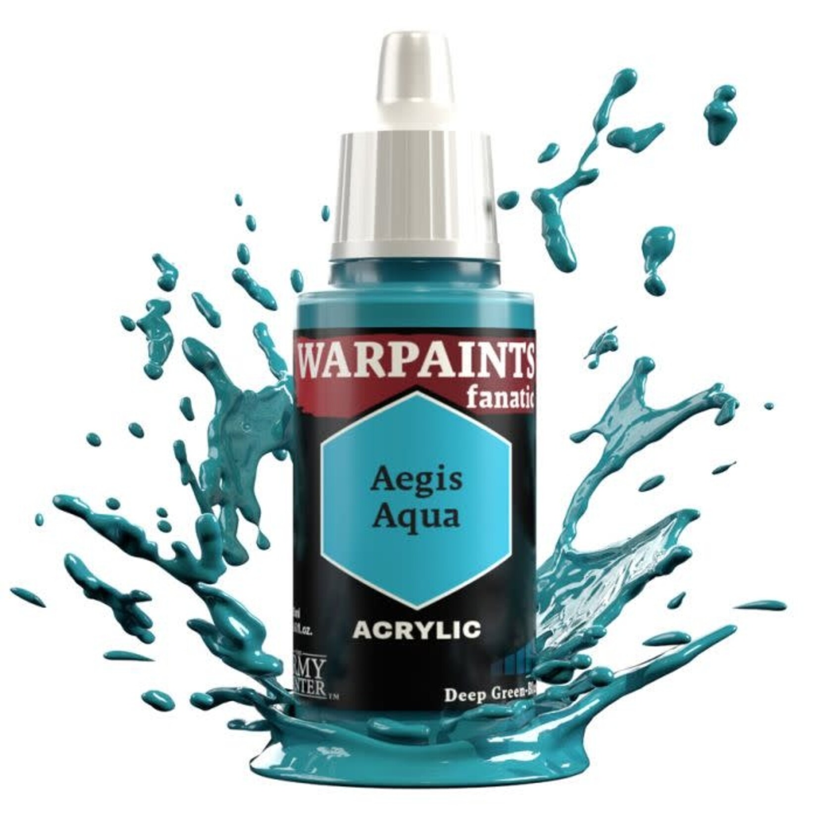 The Army Painter The Army Painter Warpaints Fanatic Fanatic Aegis Aqua 18ml