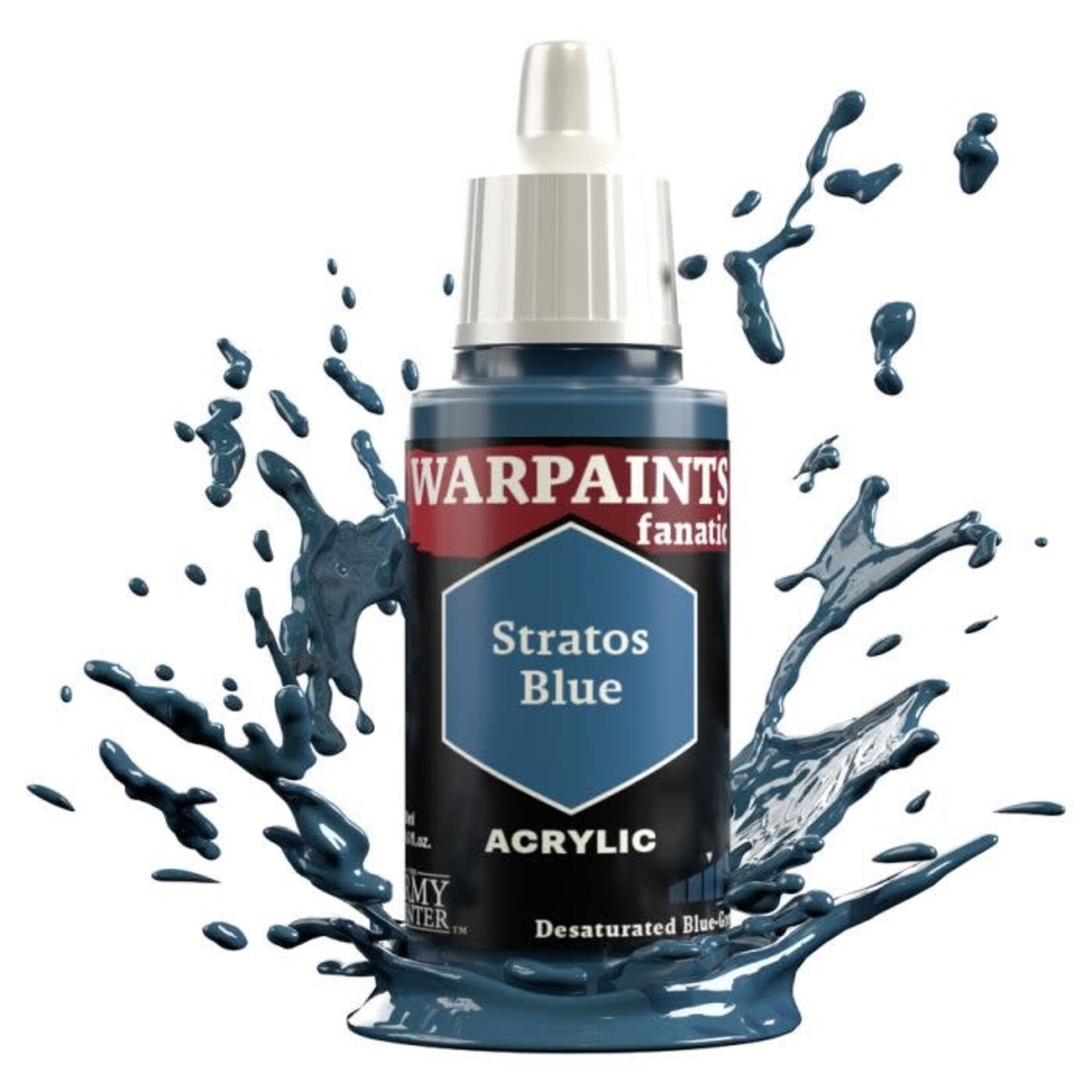 The Army Painter The Army Painter Warpaints Fanatic Fanatic Stratos Blue 18ml