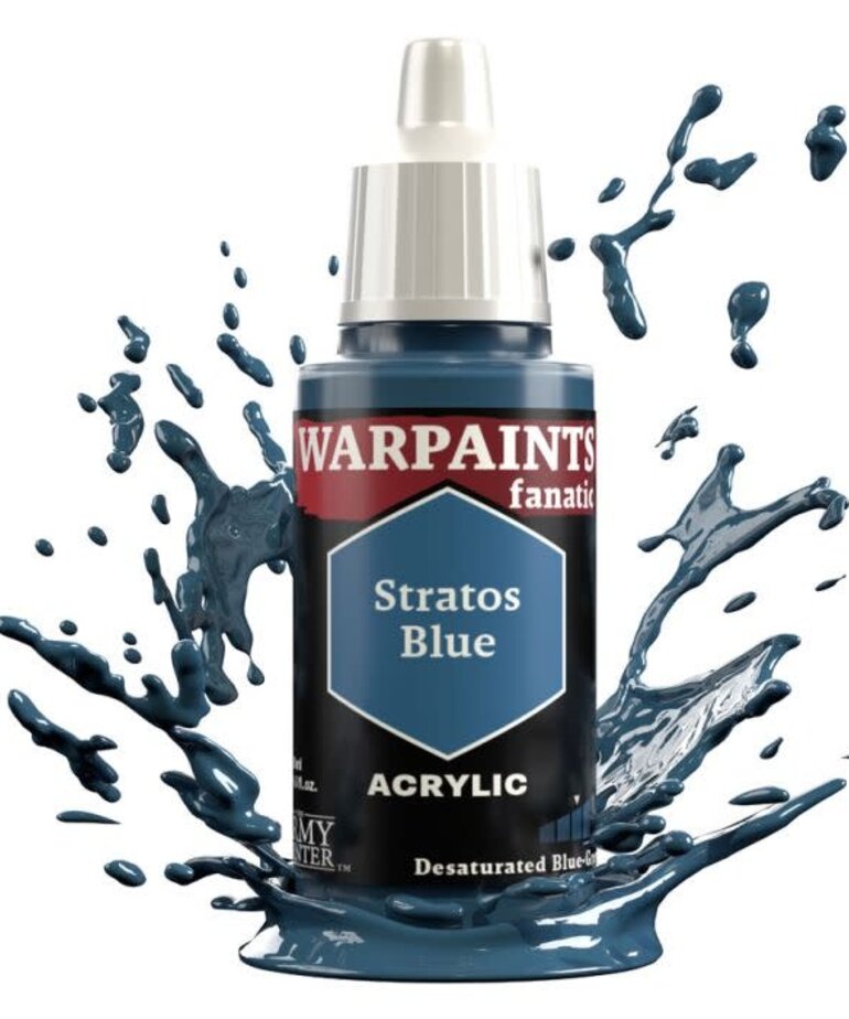 The Army Painter The Army Painter Warpaints Fanatic Fanatic Stratos Blue 18ml