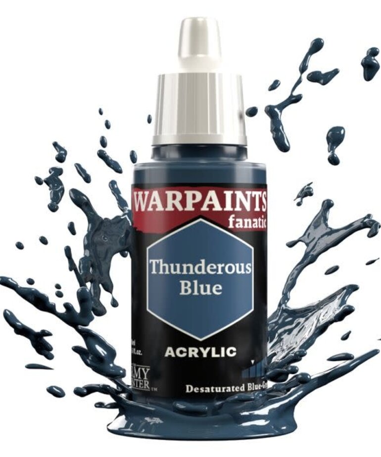 The Army Painter The Army Painter Warpaints Fanatic Thunderous Blue 18ml