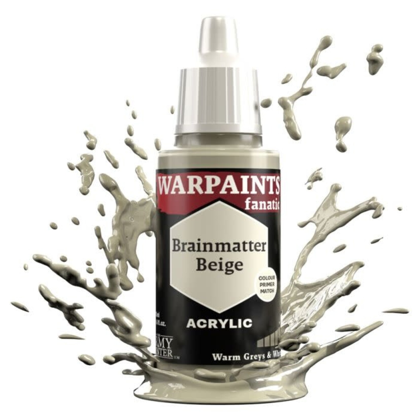 The Army Painter The Army Painter Warpaints Fanatic Fanatic Brainmatter Beige 18ml