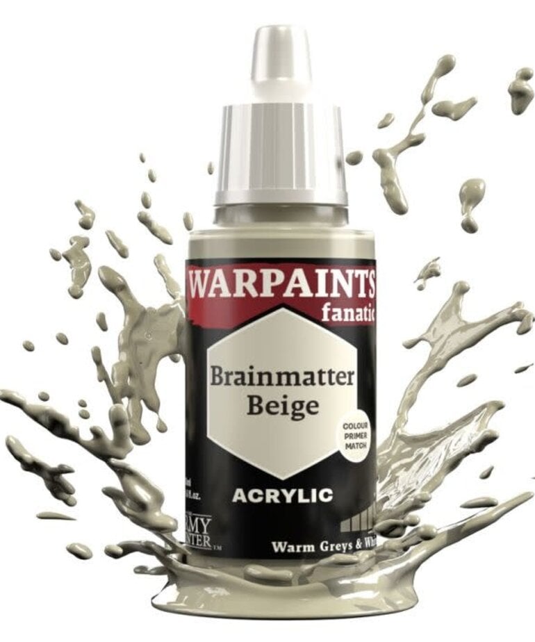 The Army Painter The Army Painter Warpaints Fanatic Fanatic Brainmatter Beige 18ml