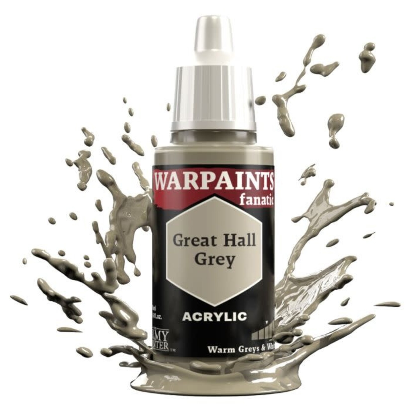 The Army Painter The Army Painter Warpaints Fanatic Fanatic Great Hall Grey 18ml