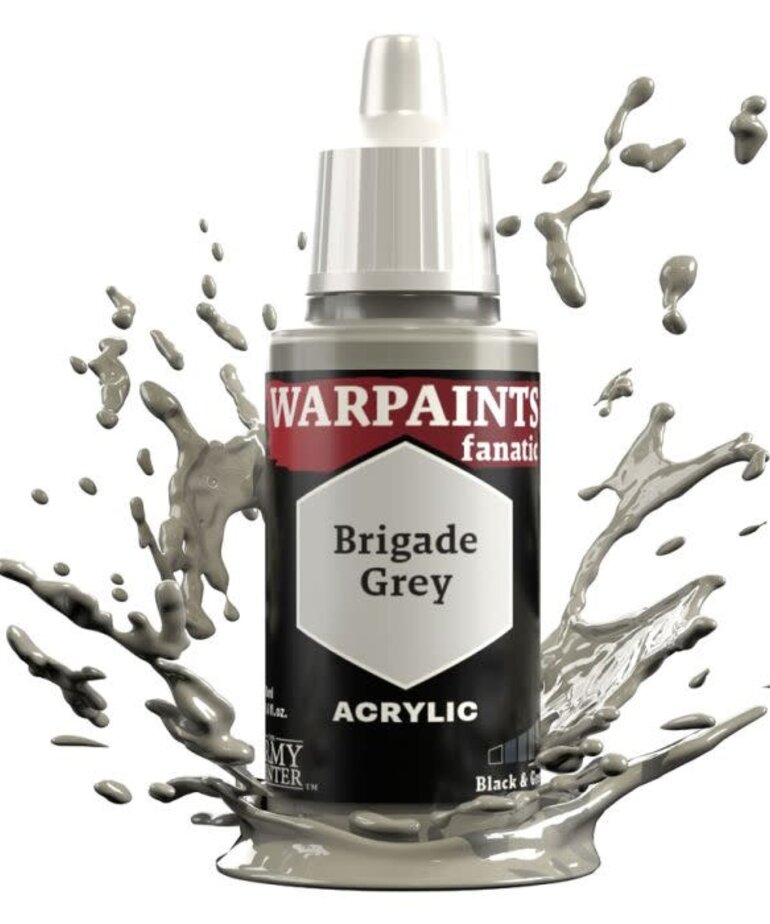 The Army Painter The Army Painter Warpaints Fanatic Fanatic Brigade Grey 18ml