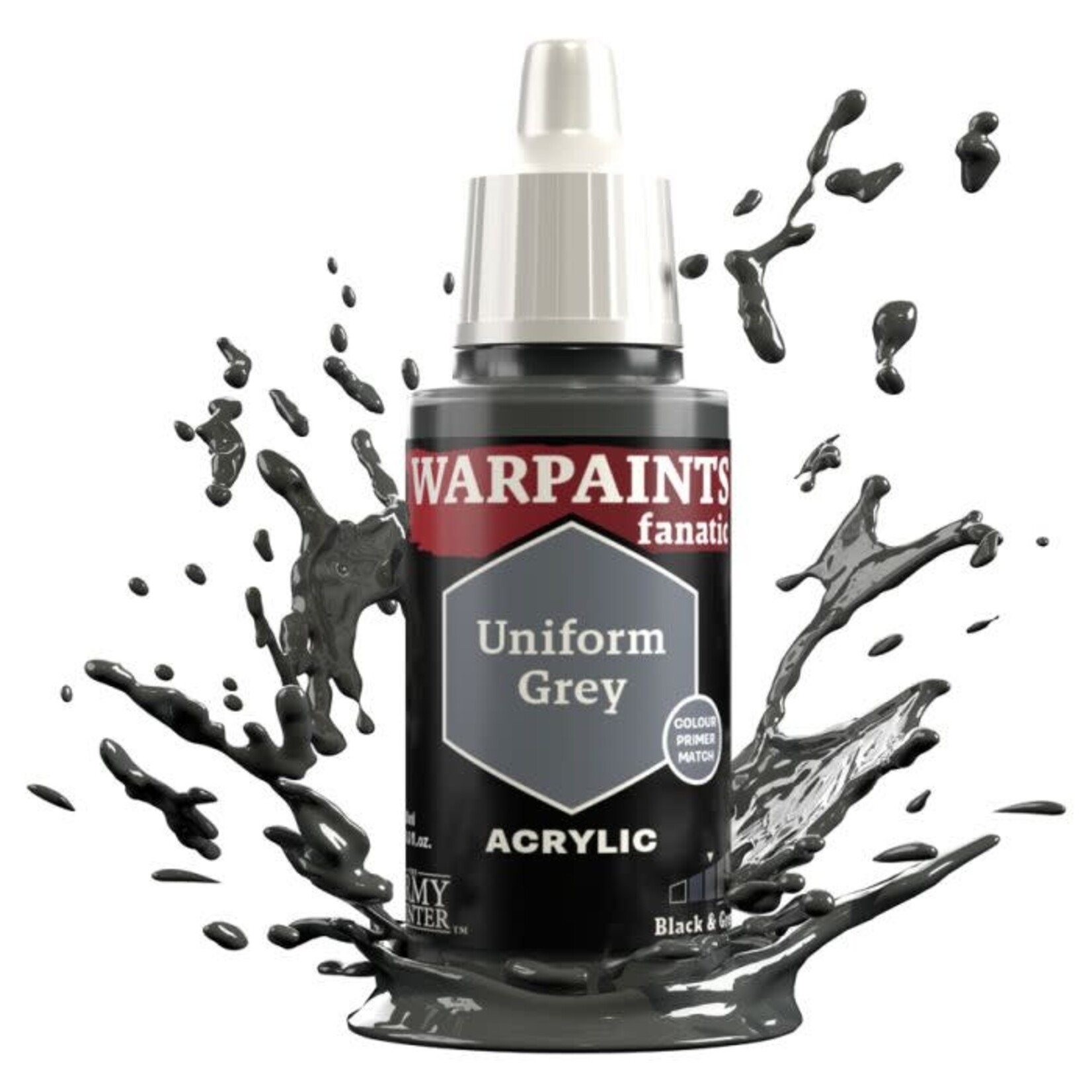 The Army Painter The Army Painter Warpaints Fanatic Fanatic Uniform Grey 18ml