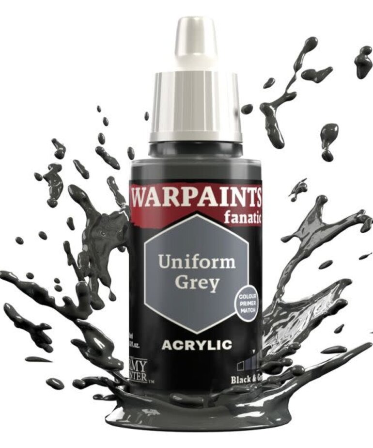 The Army Painter The Army Painter Warpaints Fanatic Fanatic Uniform Grey 18ml